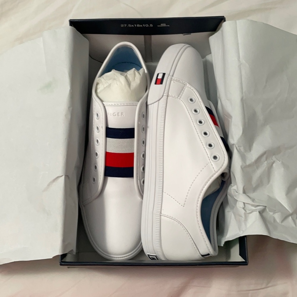 Tommy Hilfiger Red White and Blue Sneakers